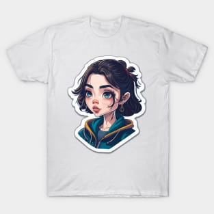 cute adorable pretty lovely girl T-Shirt